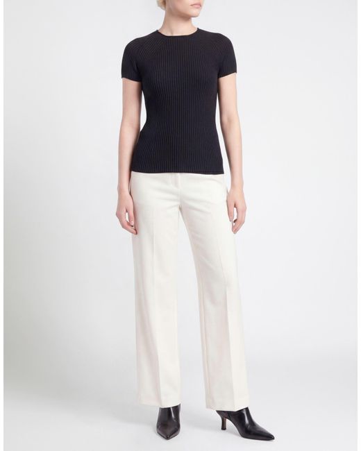 MAX&Co. Black Sweater Cotton, Viscose