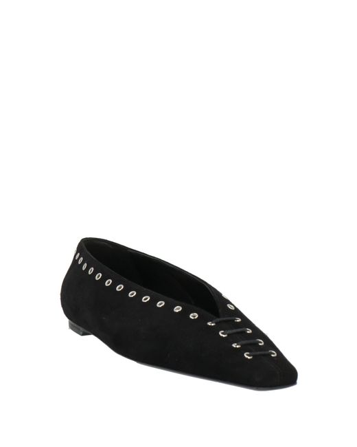 Totême  Black Ballet Flats