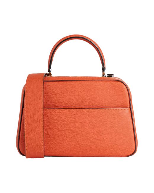 Valextra Orange Handbag