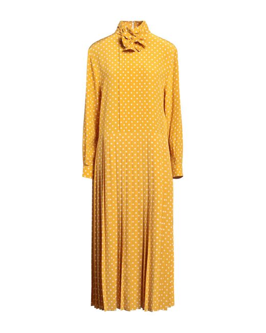 Céline Yellow Maxi-Kleid