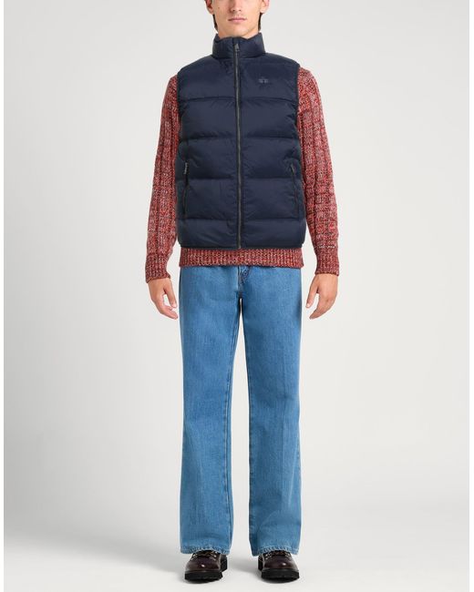 La Martina Blue Vests for men