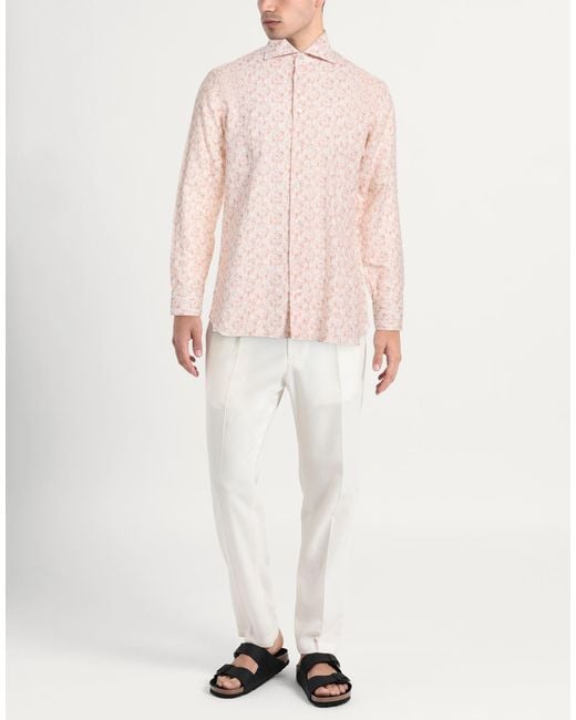 Camisa Borriello de hombre de color Pink
