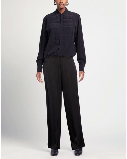 ALESSIA SANTI Black Pants Viscose