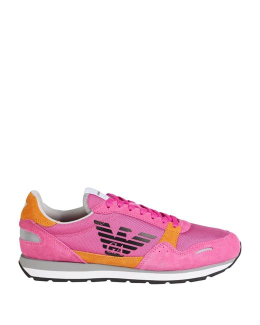 Emporio Armani Pink Sneakers