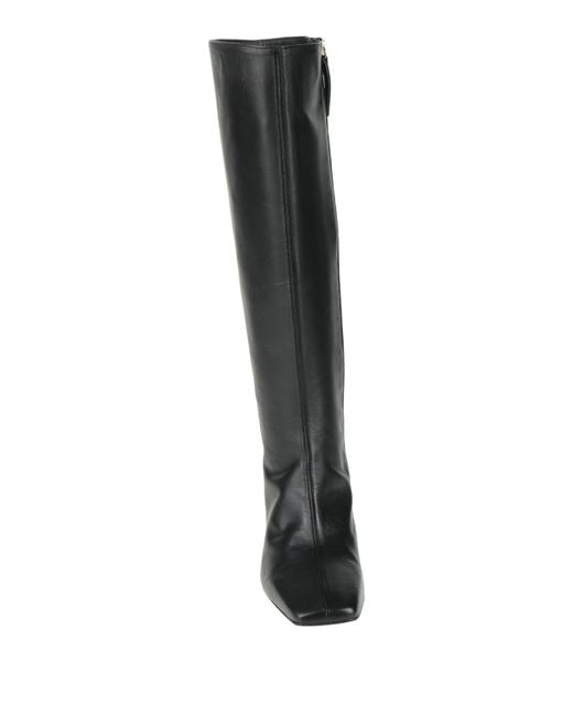 Alohas Black Boot Leather
