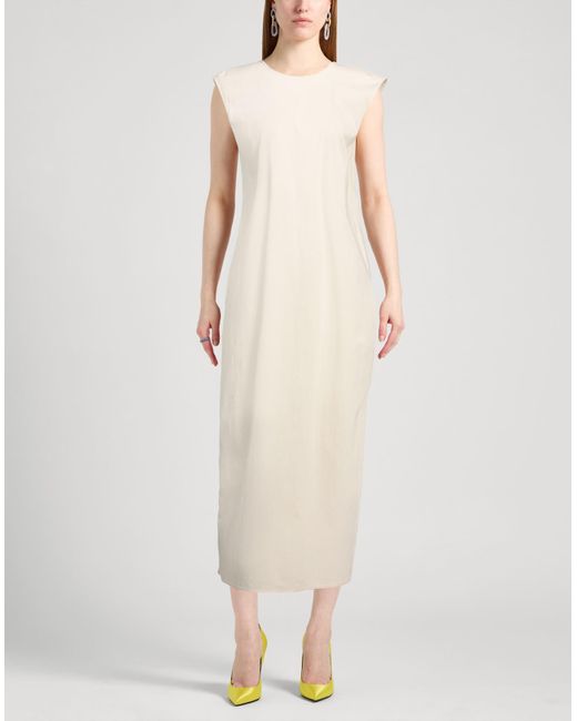 Liviana Conti White Maxi-Kleid