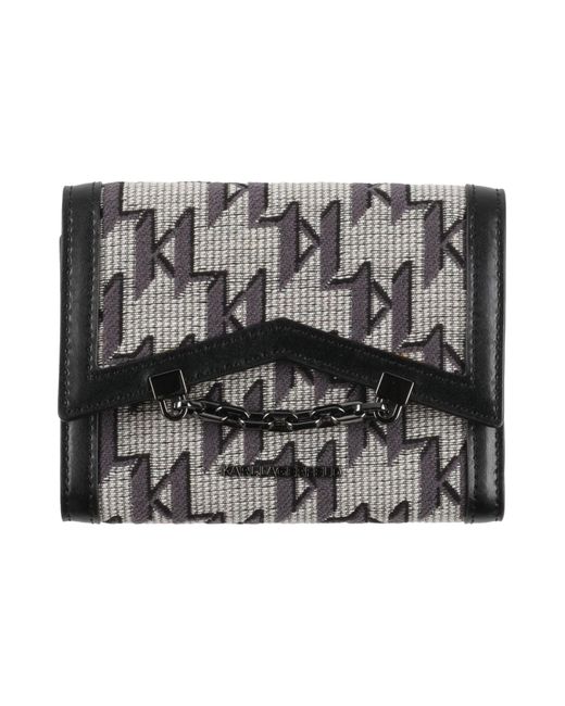 Karl Lagerfeld Gray Brieftasche