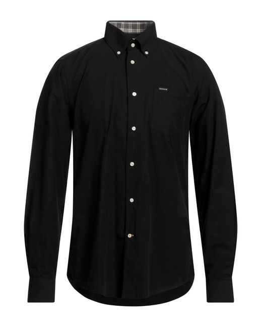 Barbour Black Shirt for men