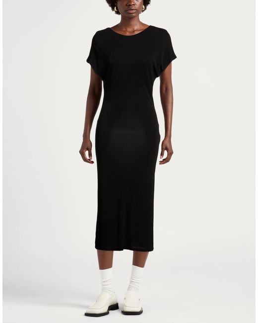 Alpha Studio Black Midi Dresses
