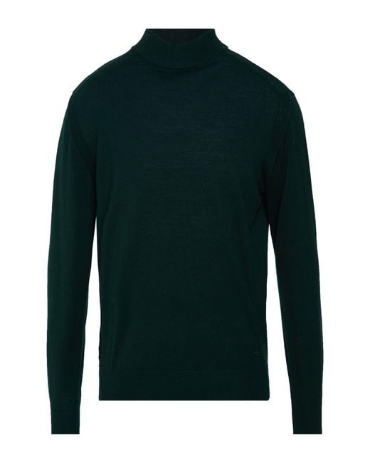 Manuel Ritz Green Turtlenecks for men