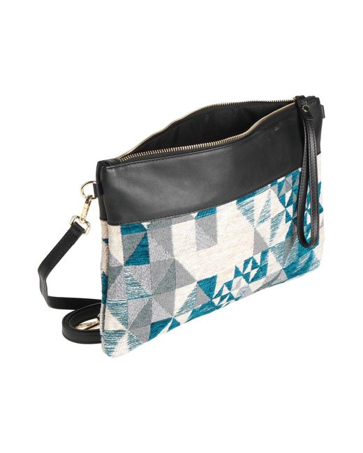 Laura Di Maggio Blue Handbag