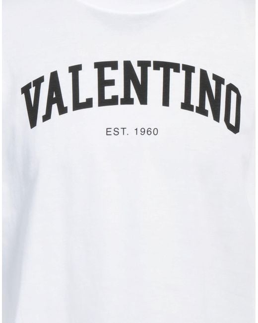 Camiseta Valentino Garavani de hombre de color White