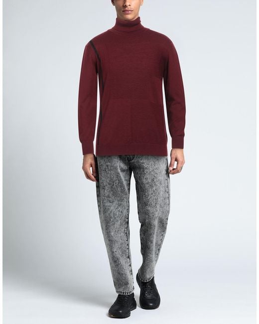 CoSTUME NATIONAL Red Turtleneck for men
