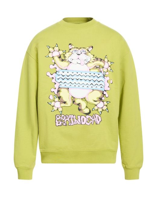 Sudadera Brain Dead de hombre de color Yellow