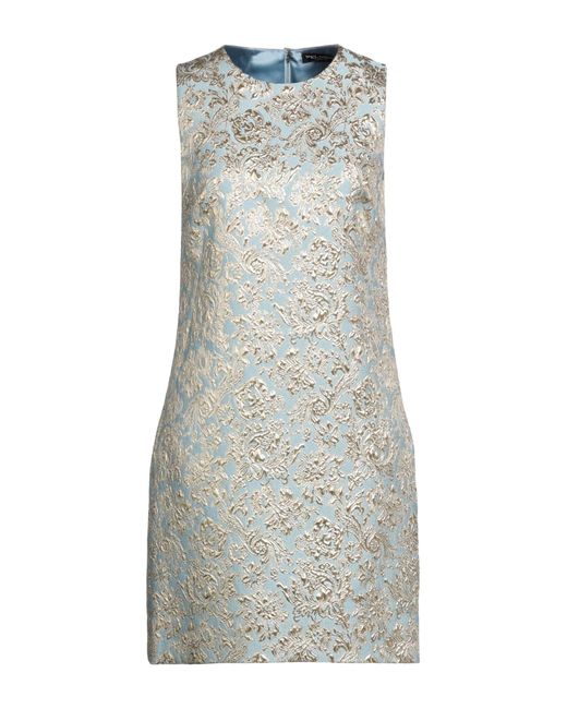 Dolce & Gabbana Gray Mini Dress