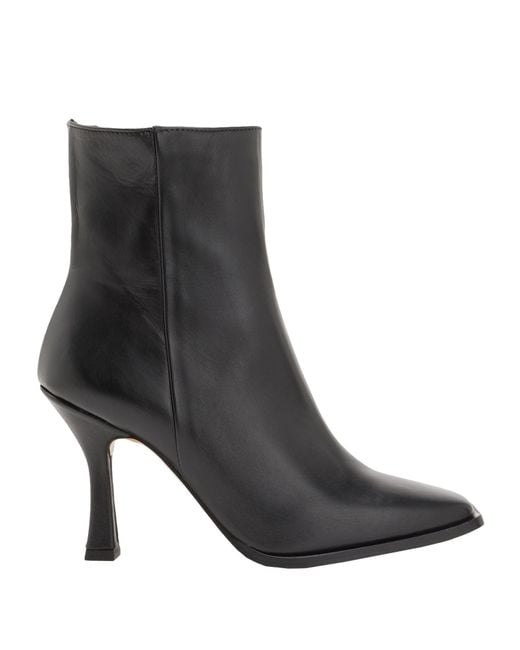 8 by YOOX Black Ankle Boots