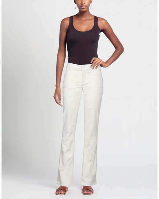 Dondup White Trouser