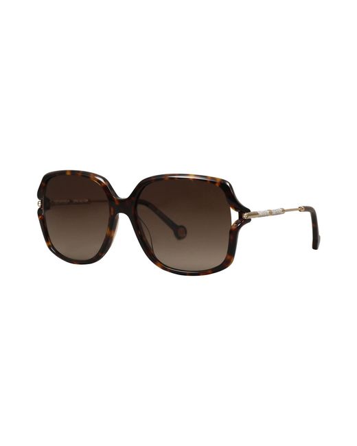 Carolina Herrera Brown Sunglasses