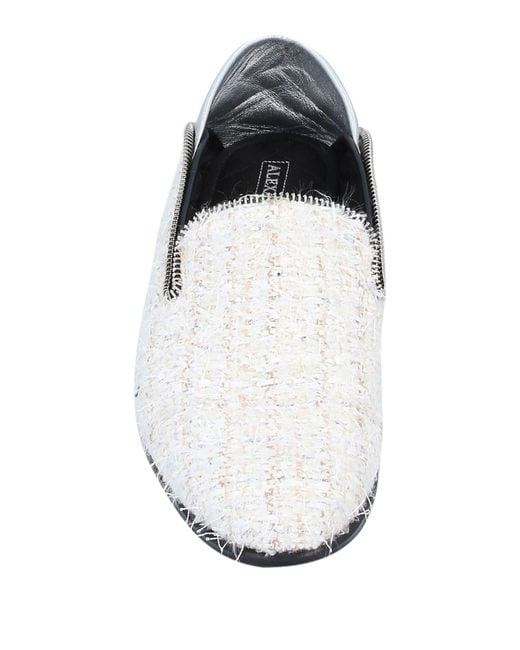 McQueen White Loafers