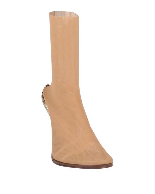 Burberry Natural Ankle Boots