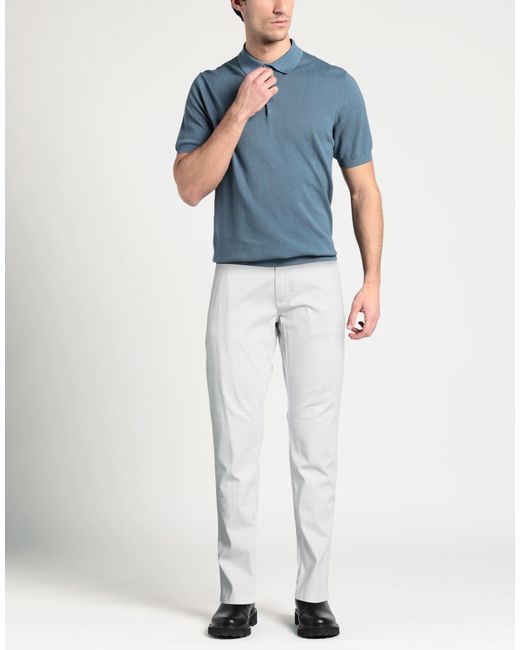 Yan Simmon Gray Pants for men