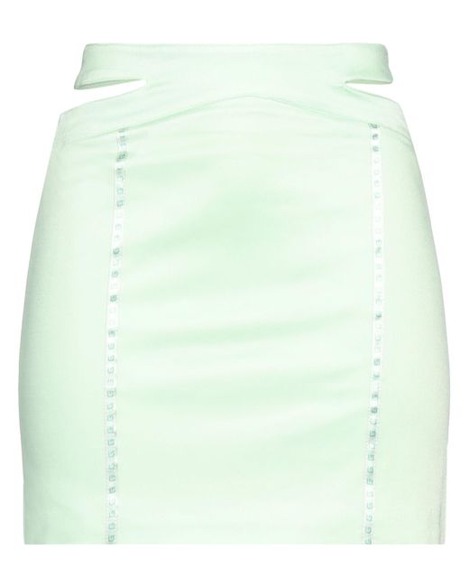 Gaelle Paris Green Mini Skirt