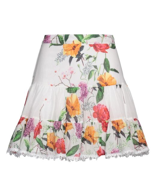 Charo Ruiz White Mini Skirt