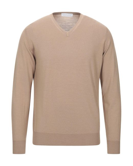 FILIPPO DE LAURENTIIS Natural Sweater for men