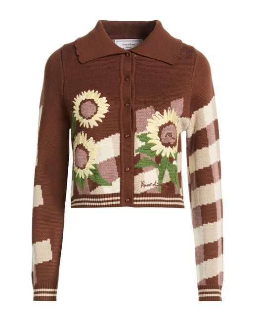 House Of Sunny Brown Cardigan