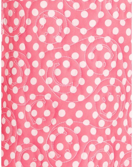 Moschino Pink Mini Dress Polyester, Elastane