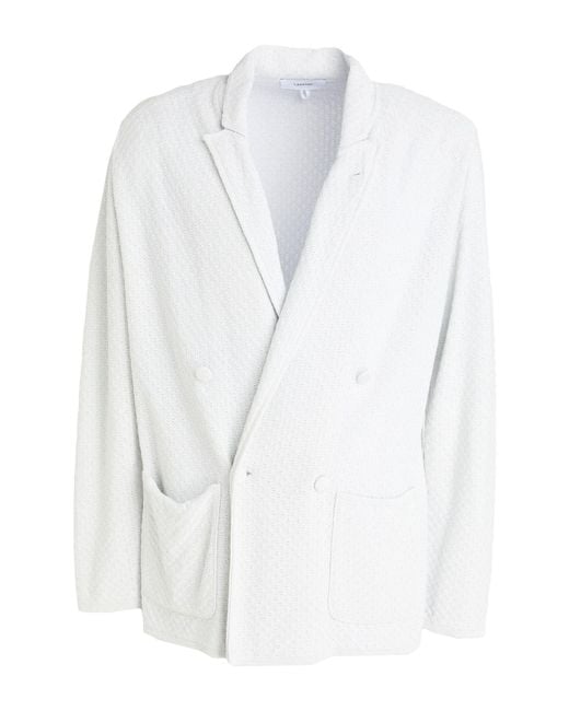 Lardini White Blazers for men