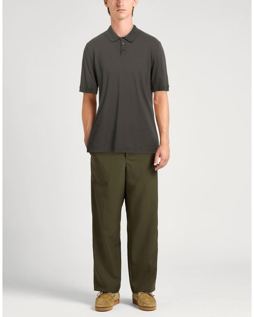 Alpha Studio Gray Polo Shirt for men