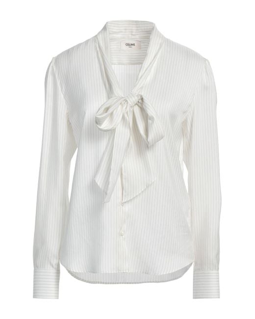 Camisa Céline de color White