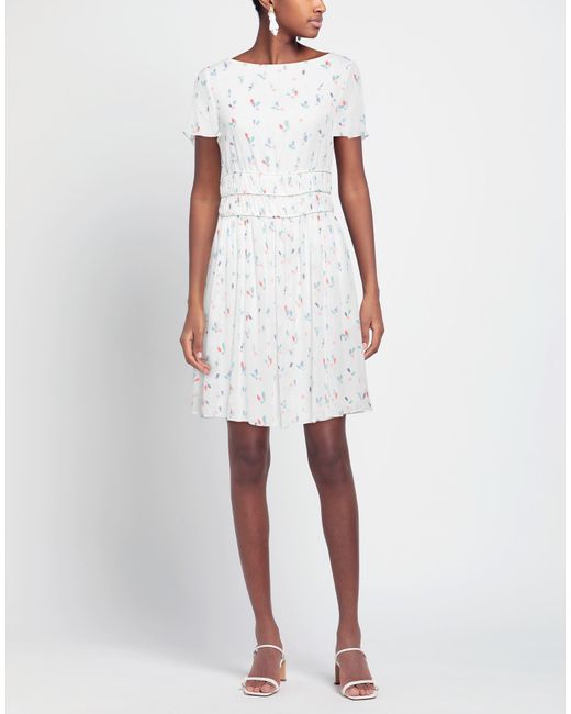 Emporio Armani White Mini Dress
