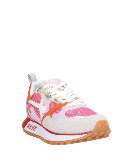 W6yz Pink Trainers