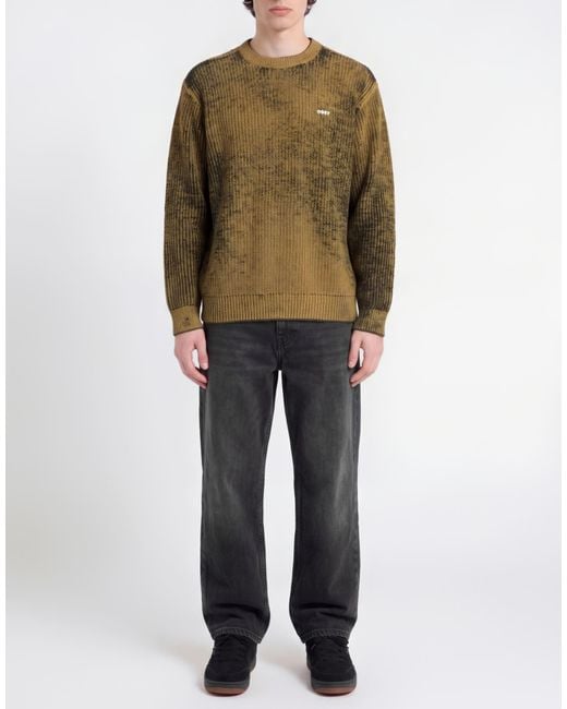 Obey Green Jumper for men