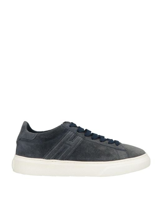 Hogan Blue Sneakers Soft Leather for men