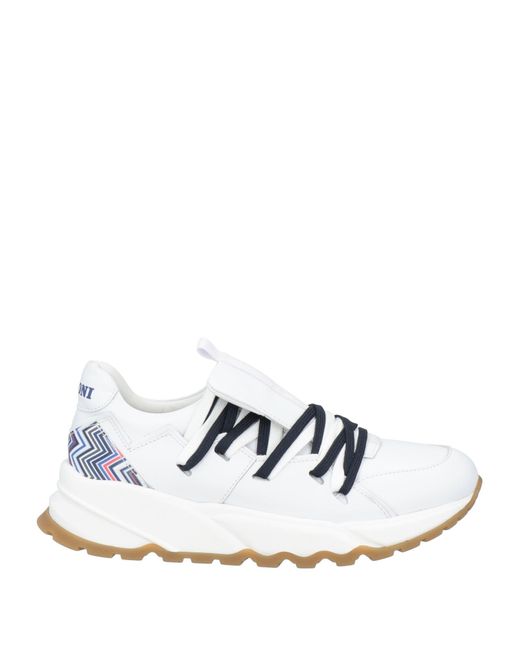 Missoni White Sneakers Leather