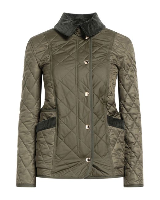 Burberry Green Down Jacket