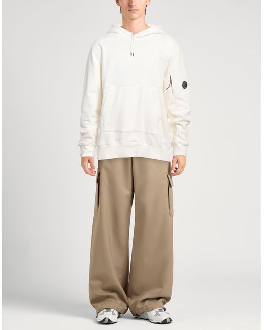 C P Company White Sweatshirt for men