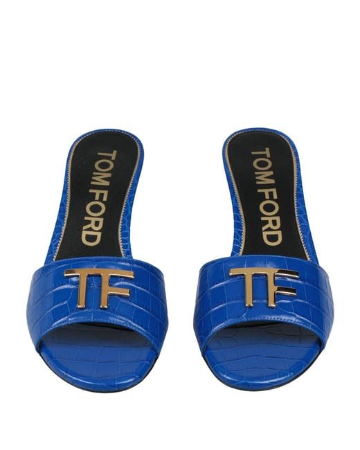 Tom Ford Blue Sandals