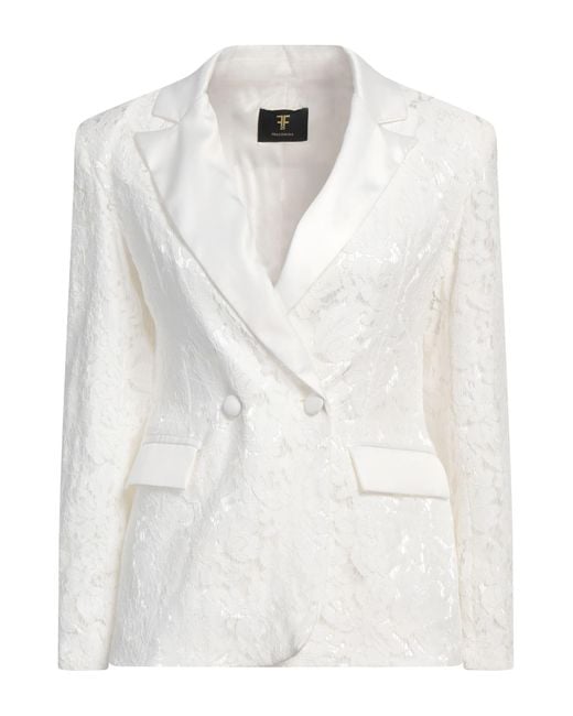 Fracomina White Blazer