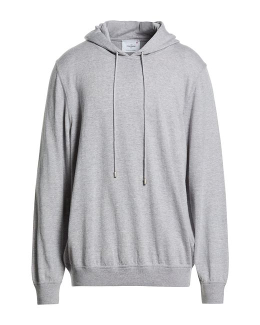 Gran Sasso Gray Athleisure Sweater Virgin Wool for men