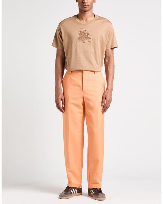 Burberry Orange Trouser for men