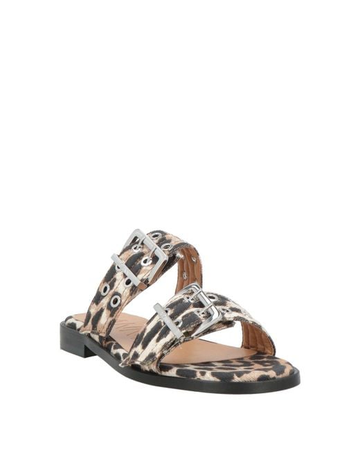 Ganni White Sandals
