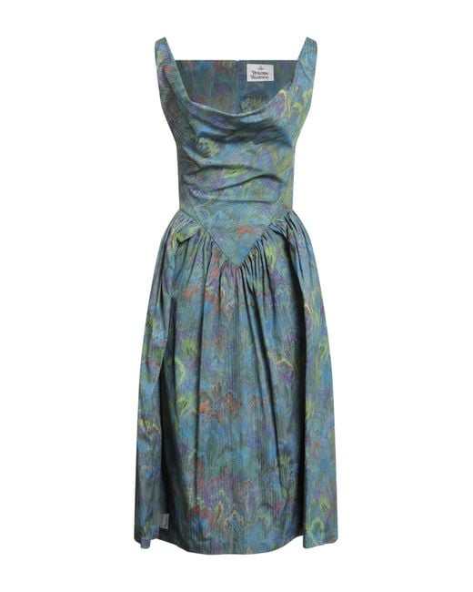 Robe Midi Vivienne Westwood en coloris Blue