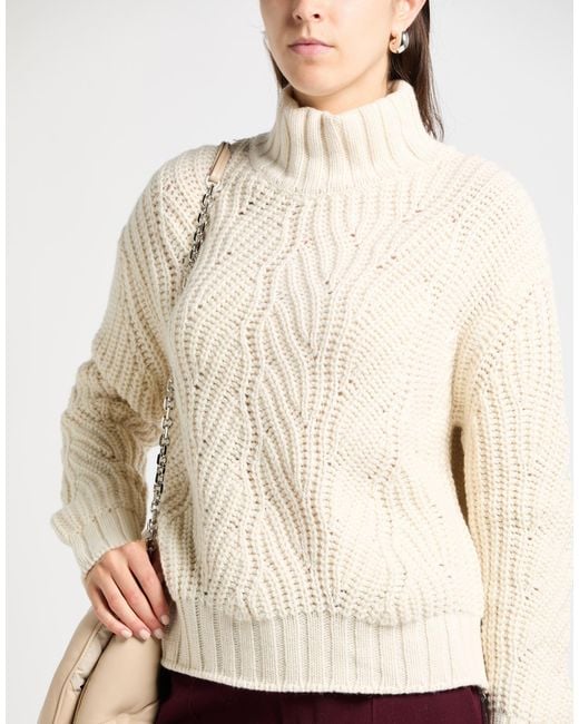 Aragona Natural Turtleneck