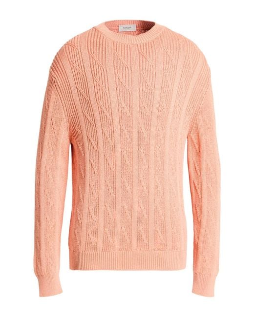 Agnona Pink Sweater Silk, Cotton for men