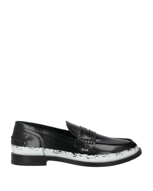 MSGM Black Mokassin