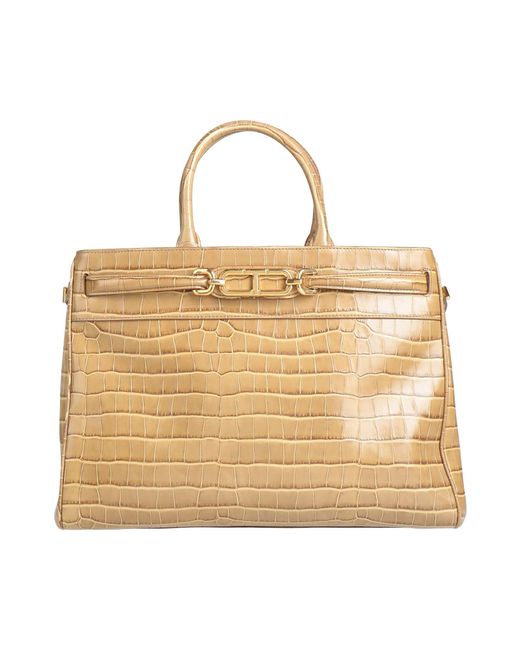 Tom Ford Natural Khaki Handbag Calfskin